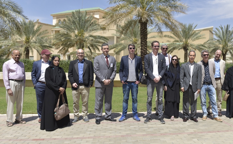 King Faisal prize winners and their guests touring Alfaisal_2.jpg