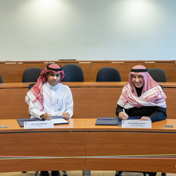 Saudi society for health administration MOU signing