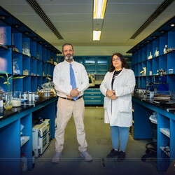Pic of Dr Edreese and Dr Souraya - 6 Nov