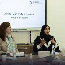 Rhodes Scholars Visit - 14Apr
