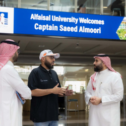 Captin Saeed Almoori's Visit 