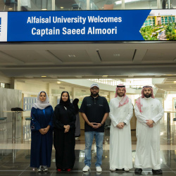 Captin Saeed Almoori's Visit 