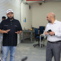 Captin Saeed Almoori's Visit 