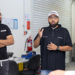 Captin Saeed Almoori's Visit 