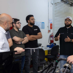 Captin Saeed Almoori's Visit 