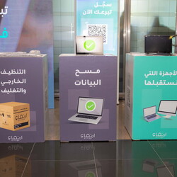 Waste initiative with the national center for waste management MWAN and Ertiqaa association- 5th Oct