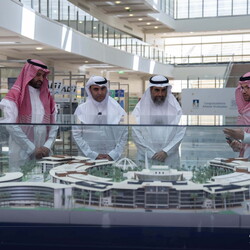 Visit of AlRajhi University to Dr. Mohammed Al-Hayaza