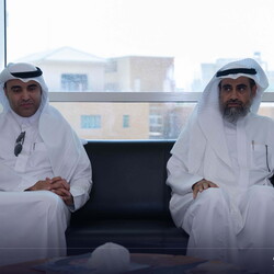 Visit of AlRajhi University to Dr. Mohammed Al-Hayaza