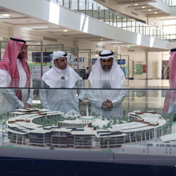 Visit of AlRajhi University to Dr. Mohammed Al-Hayaza