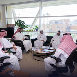 Visit of AlRajhi University to Dr. Mohammed Al-Hayaza