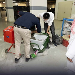 The Addition of new 3D concrete printer Into Ciyil Engineering Lab by Luyten