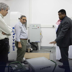 The Addition of new 3D concrete printer Into Ciyil Engineering Lab by Luyten