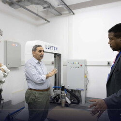 The Addition of new 3D concrete printer Into Ciyil Engineering Lab by Luyten